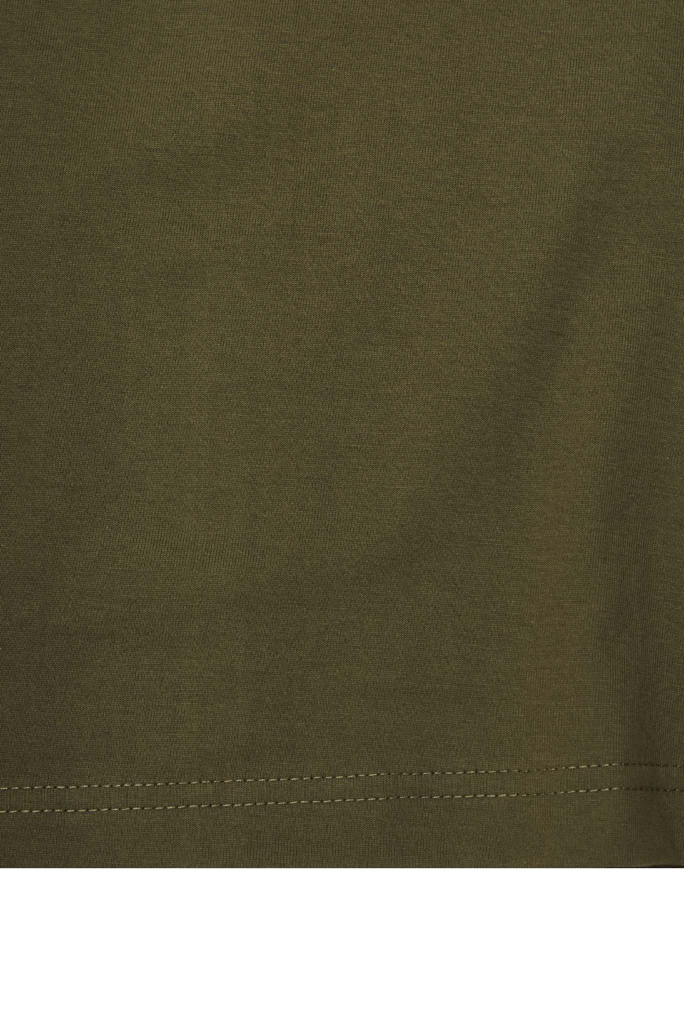 "POSITIVE FREQUENCIES" TEE IN OLIVE