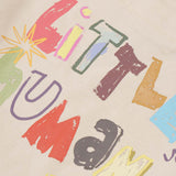 "CRAYONS" LITTLE HUMAN™ LONGSLEEVE TEE IN OAT