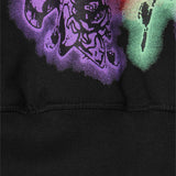 "CITY OF ANGELS" HOODIE IN CAVIAR