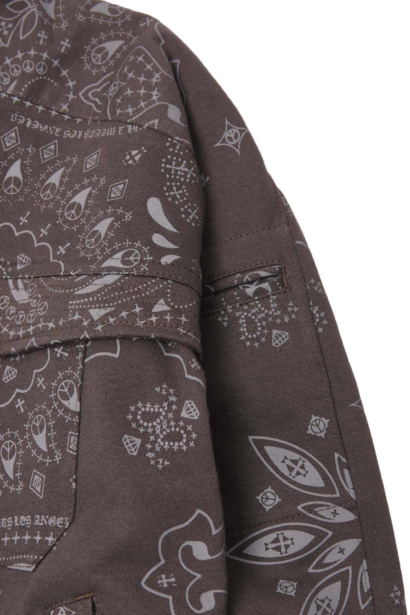 ROGUE WORK JACKET IN IRON PAISLEY