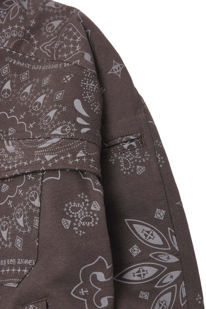 ROGUE WORK JACKET IN IRON PAISLEY