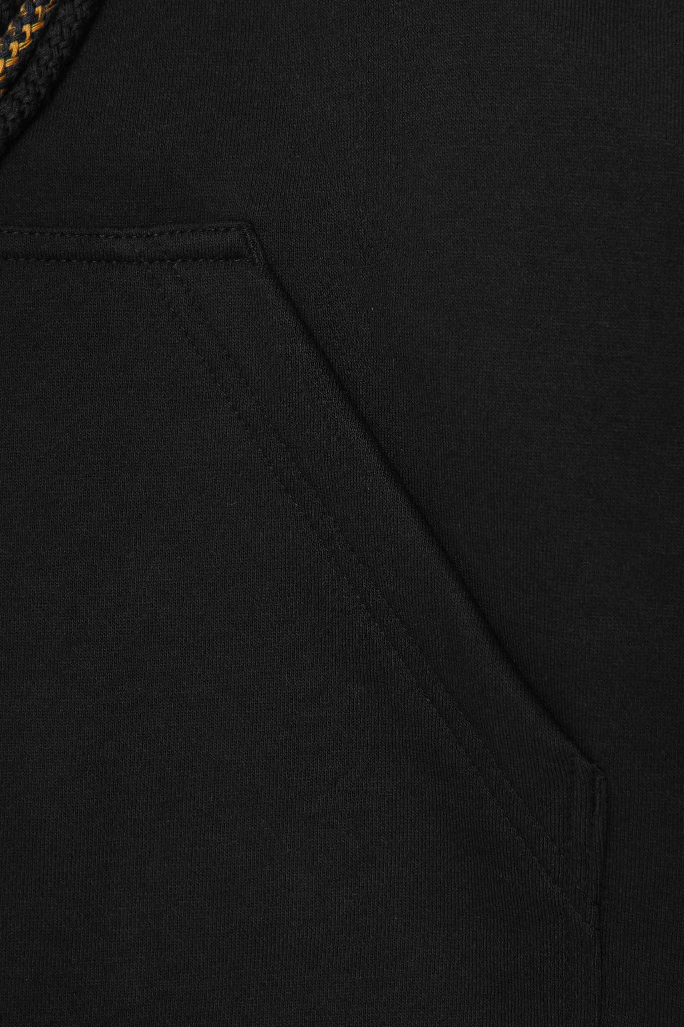 CUTOFF HOODIE IN ANTHRACITE