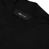 "C'EST LA VIE" TEE IN CAVIAR