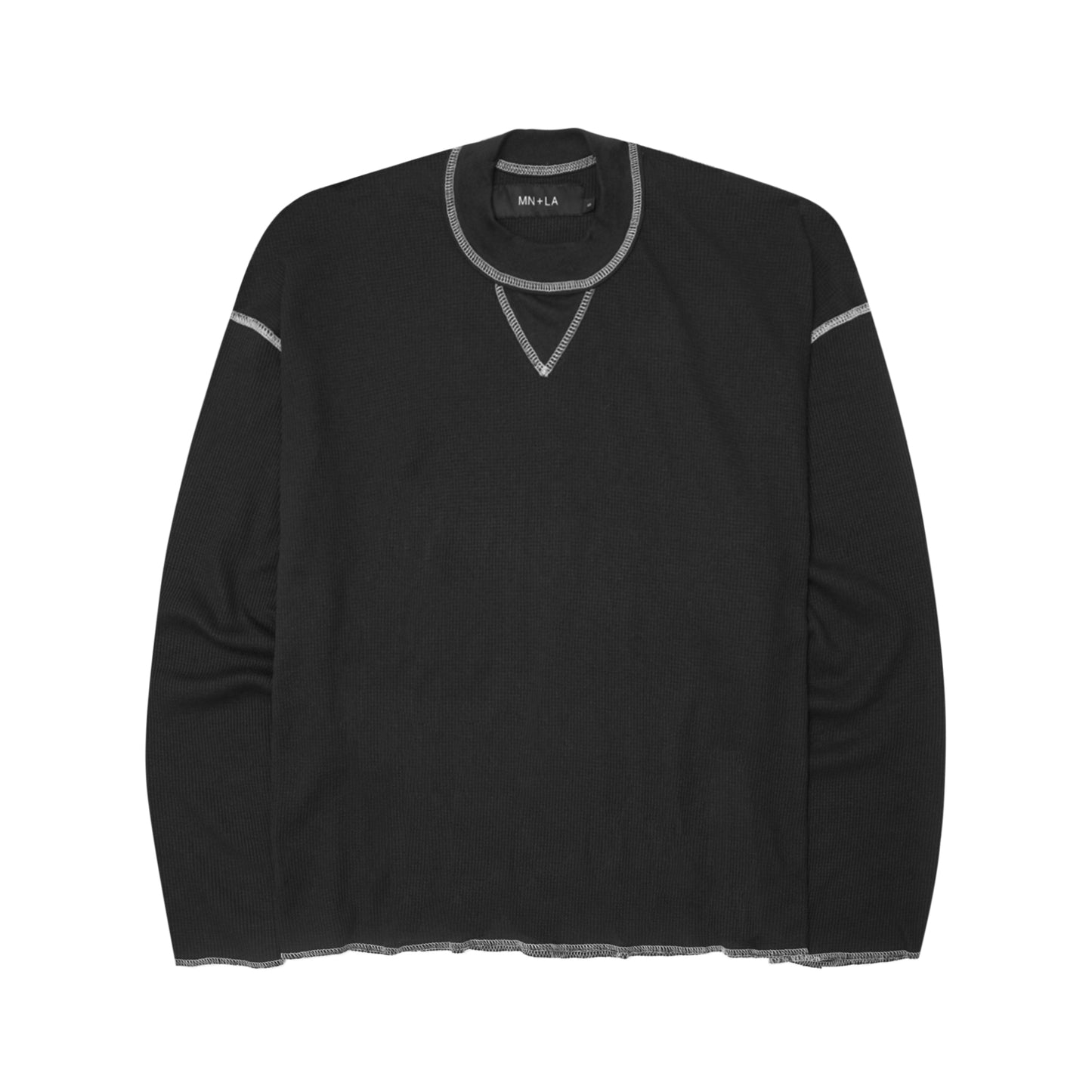 EXO™ MILITIA LONGSLEEVE TEE V3 IN ANTHRACITE/WHITE