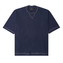 EXO™ MILITIA MOCK NECK TEE IN NAVY/OLIVE