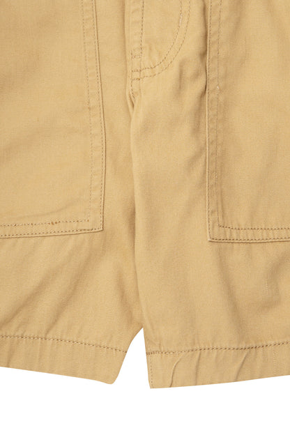 ROUTE SHORTS IN SAFFRON