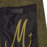 M+ OVERPOCKET TOWEL PHAT SHORTS IN OLIVE