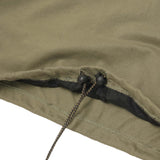 QUARTER ZIP L/S TEE V2 IN OLIVE