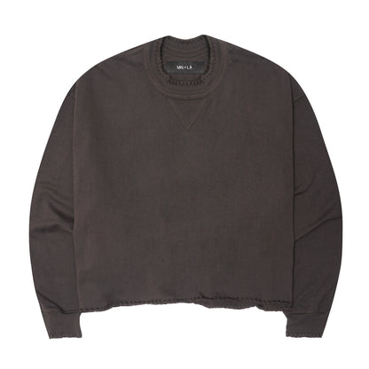 INCA SWEATSHIRT IN CHARCOAL GREY