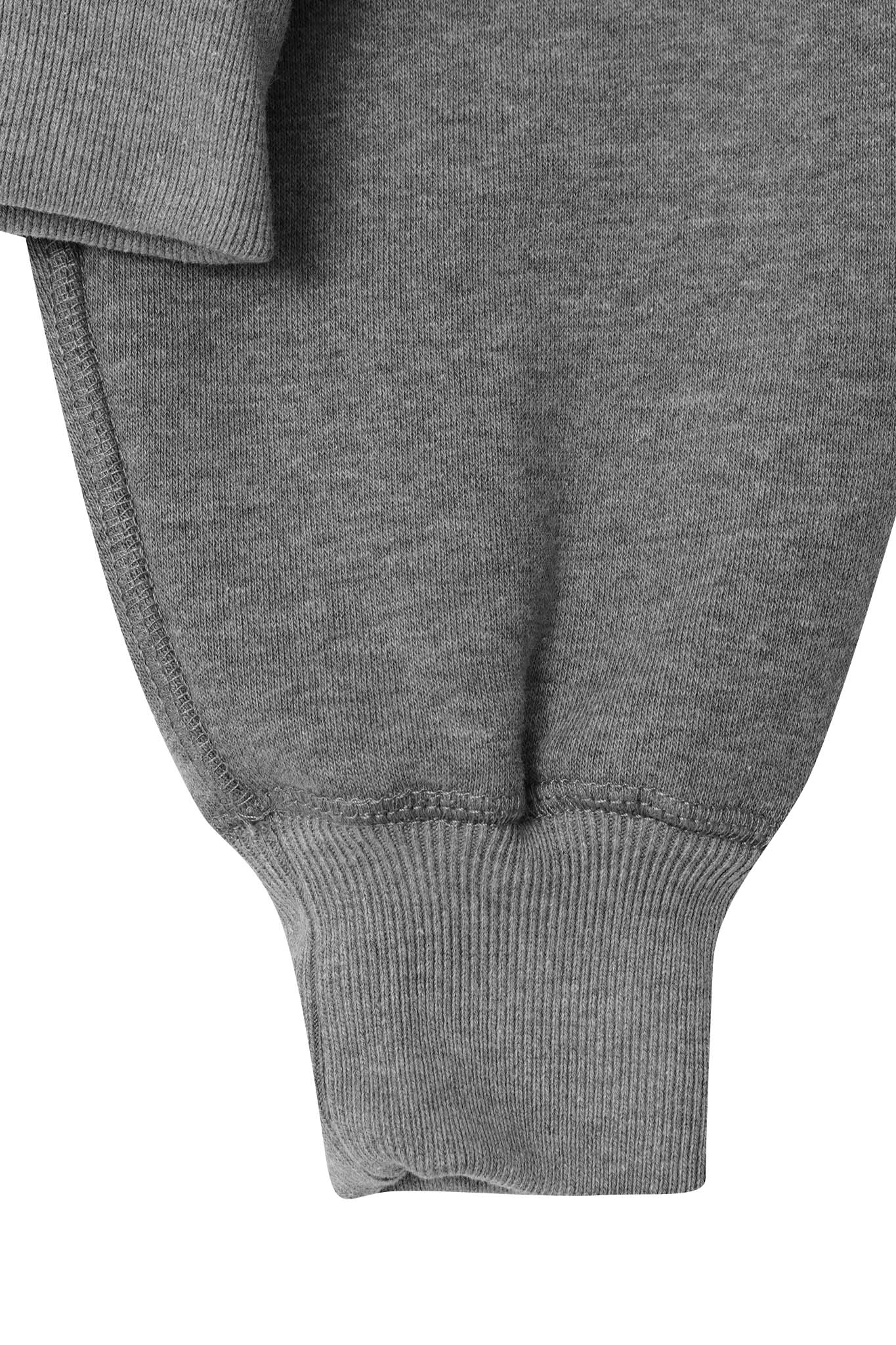 MN+LA™ SPLIT HOODIE IN ANTHRACITE/HEATHER GREY