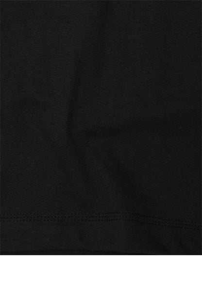 STRIDE TEE IN CAVIAR