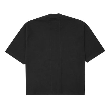 MOCK NECK TEE V4 IN CAVIAR