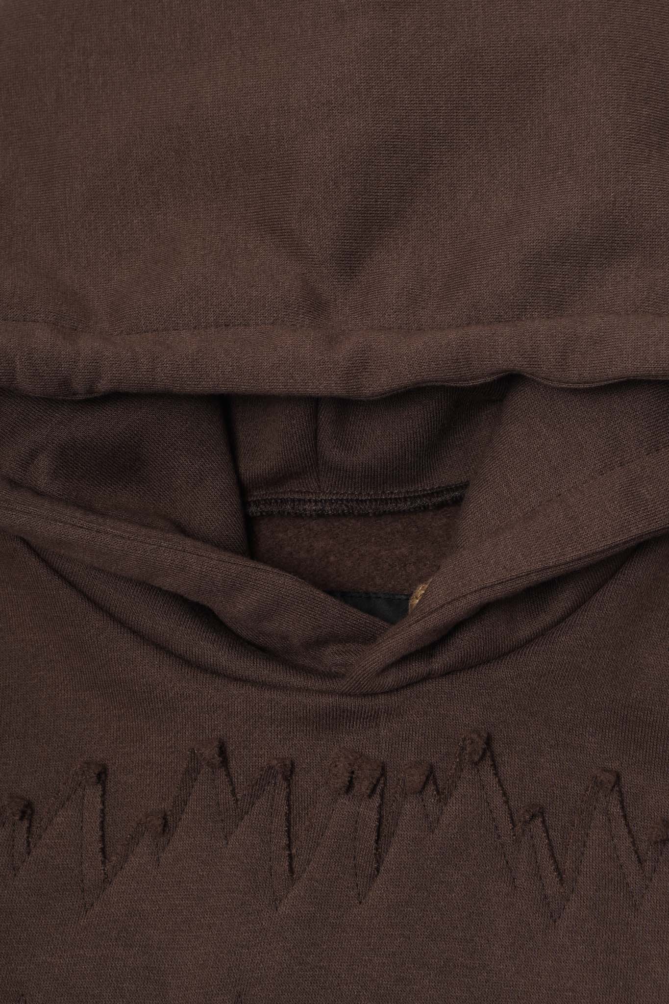JURASSIC HOODIE IN WOOD