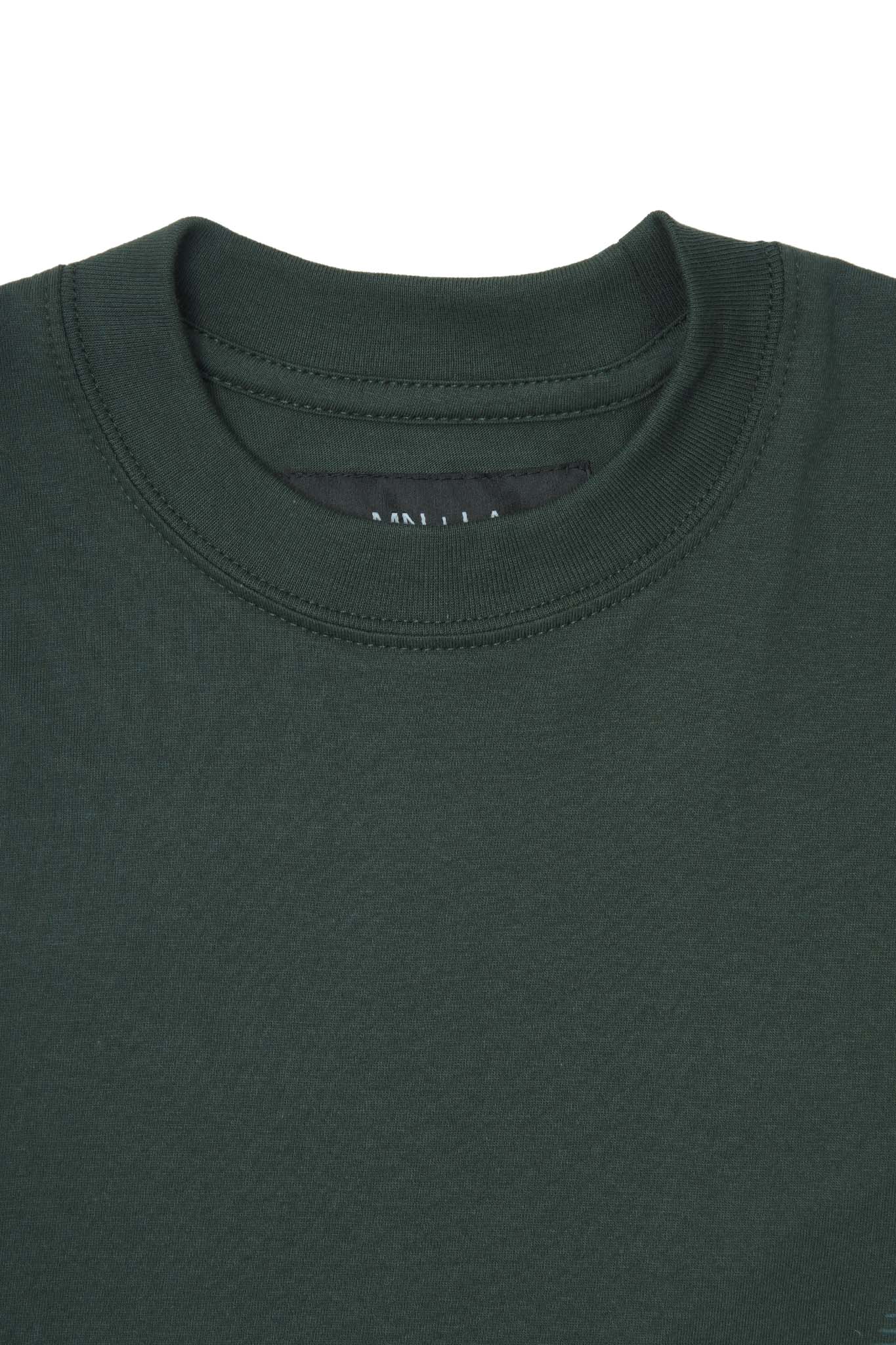 "OUTDOOR EXPLORATION" TEE IN FOREST GREEN