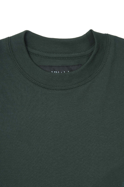 "OUTDOOR EXPLORATION" TEE IN FOREST GREEN