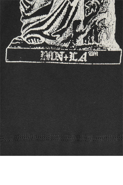 M'$ MOTHERLAND TEE IN CAVIAR