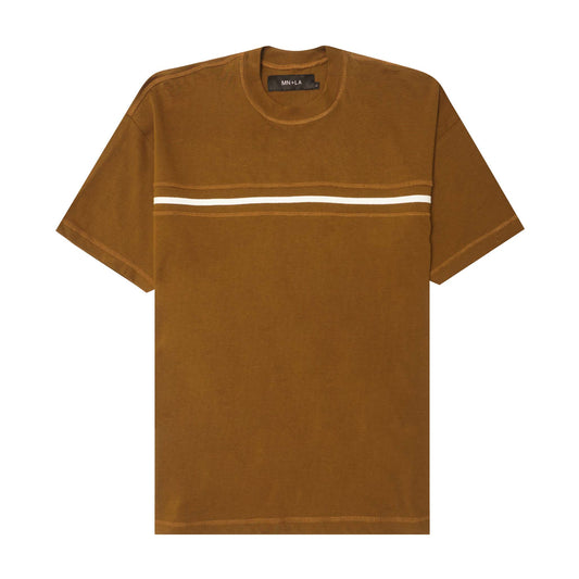 TRACK TEE IN RUST