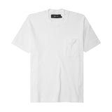 INCA WAFFLE POCKET TEE IN WHITE
