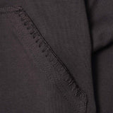 INCA HOODIE IN CHARCOAL GREY