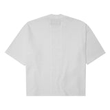 MOCK NECK TEE V4 IN WHITE