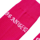 BUBBLE GUM PINK SOCKS