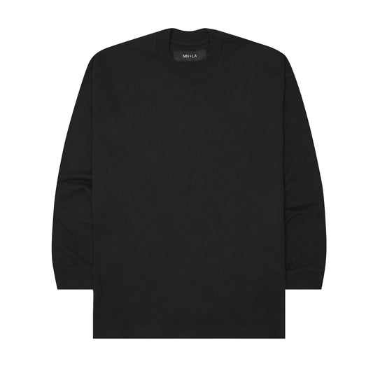LONGSLEEVE TEE IN CAVIAR
