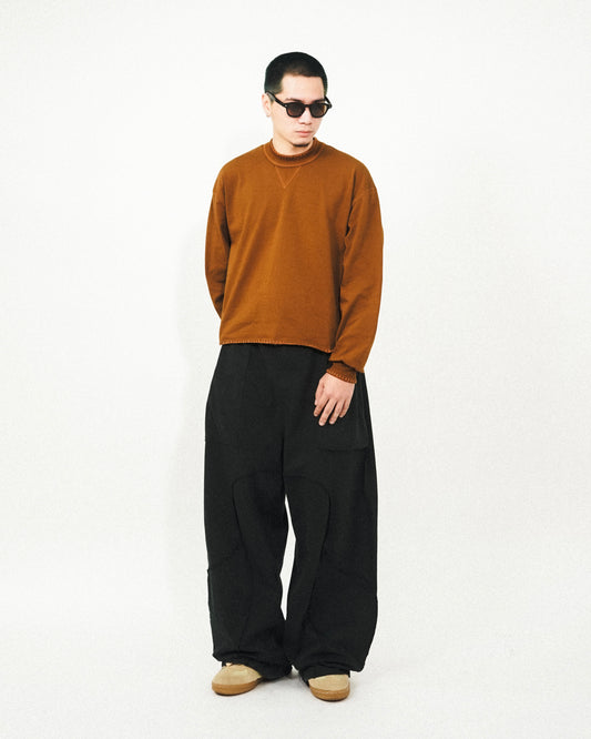 INCA SWEATSHIRT IN RUST