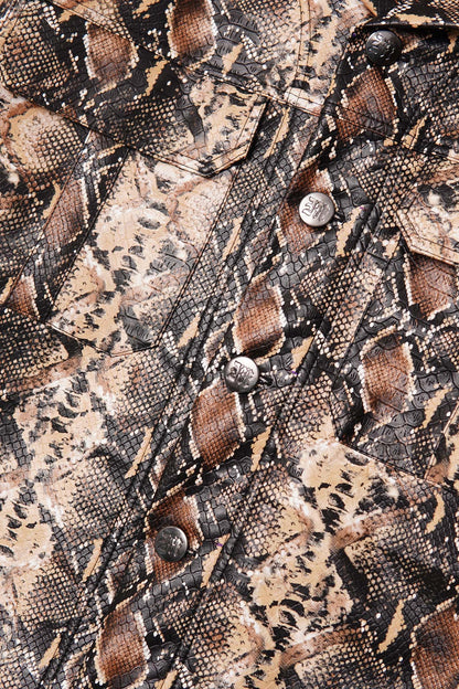 TRUCKER JACKET IN PYTHON