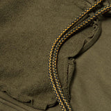 DECONSTRUCTED HOODIE IN OLIVE