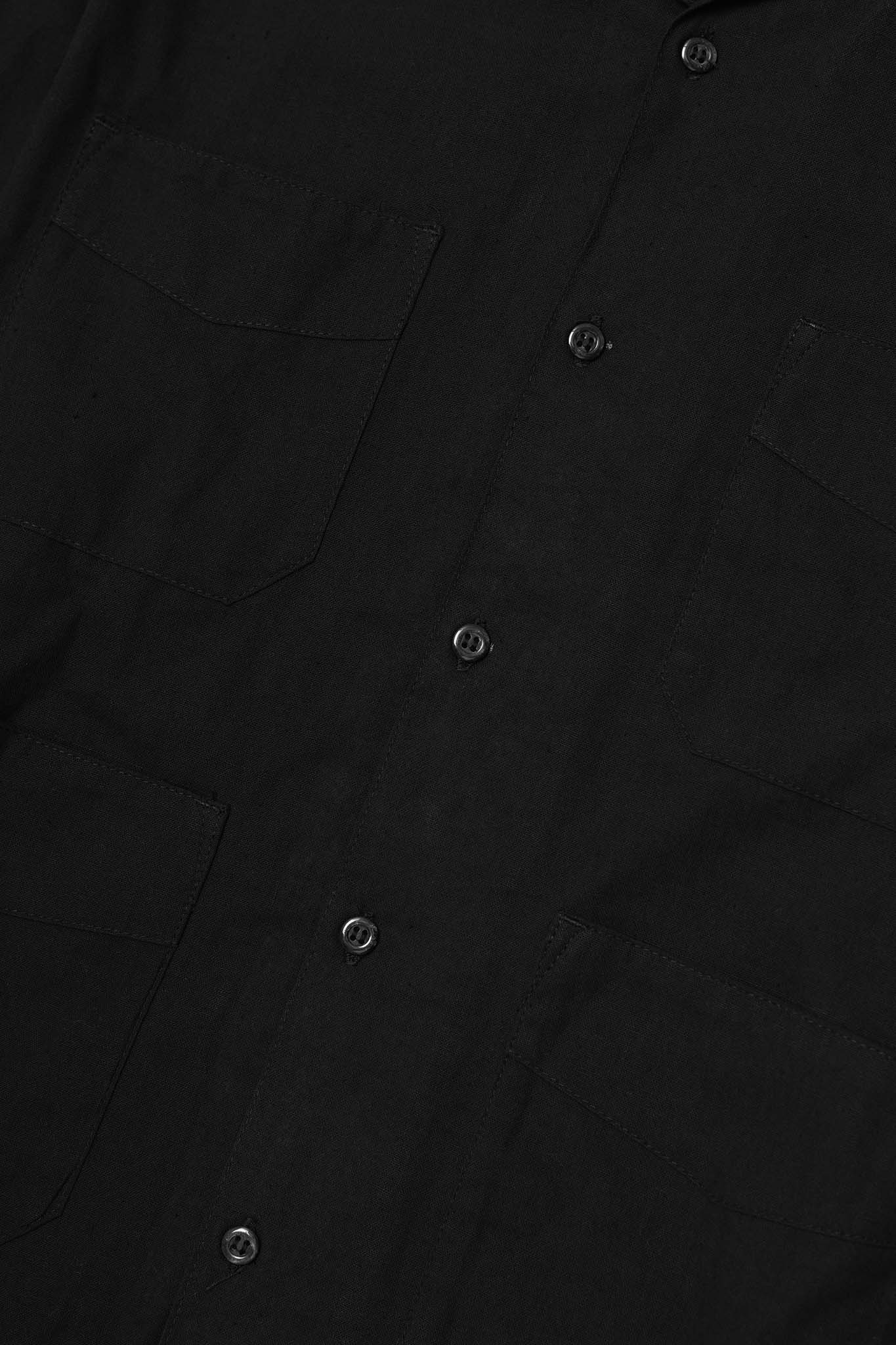 4 POCKET CUBAN SHIRT IN ANTHRACITE