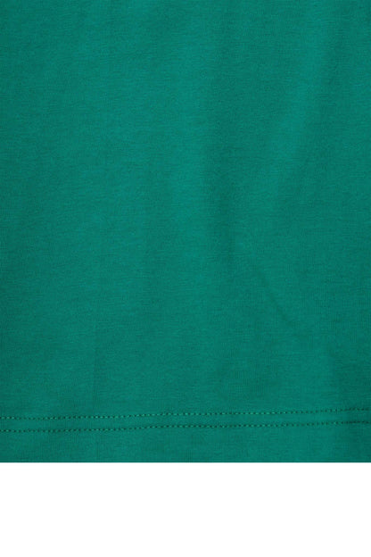 "OUTDOOR EXPLORATION" MULTI LOGO TEE IN JADE