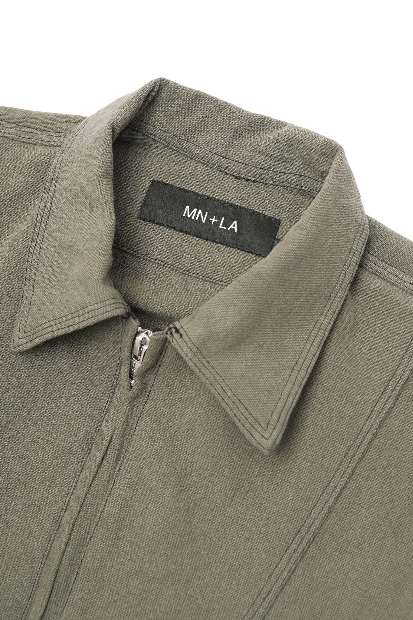 DECK JACKET IN OLIVE