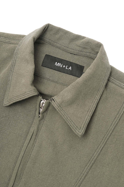 DECK JACKET IN OLIVE