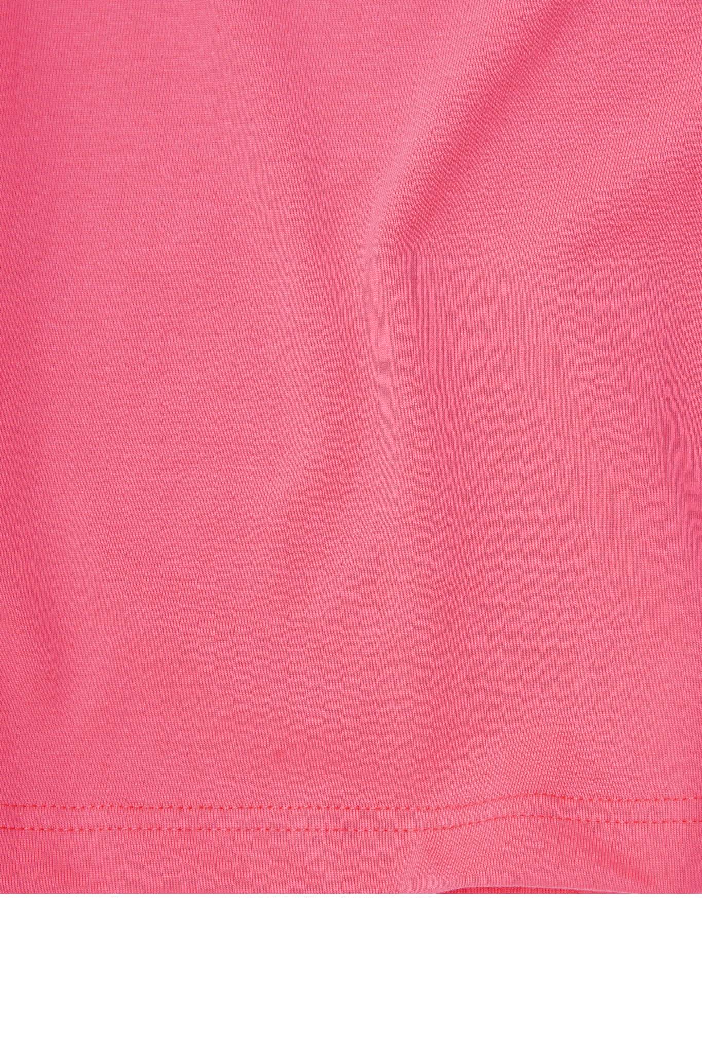 "VISAGES" ULTRA HEAVY TEE IN STATIC PINK