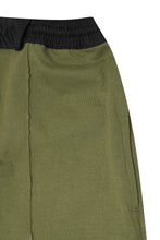 PLEATED ULTRA WIDE PANTS IN OLIVE