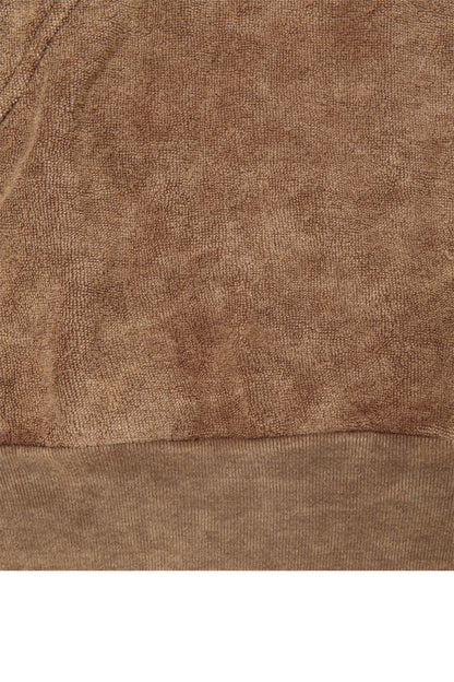 TOWEL VINTAGE HOODIE IN SAND