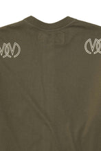 TWIN M'$ LOUNGE TEE IN OLIVE