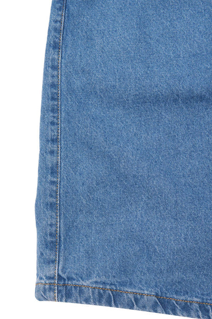 "HITTER" PHAT SHORTS IN ACID BLUE