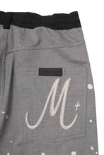 M+ DOUBLE KNEE PHAT SHORTS IN MOON GREY