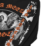 "ARCHANGEL" LONGSLEEVE TEE IN CAVIAR