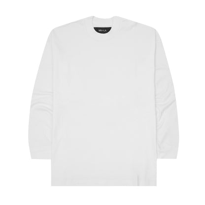 LONGSLEEVE TEE IN WHITE