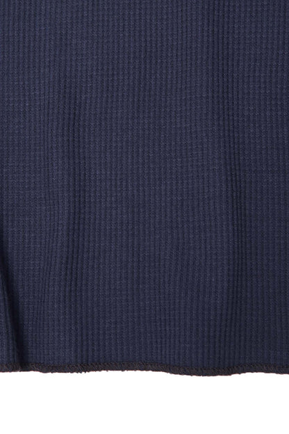 “M’$ SPECK V2” WAFFLE TEE IN NAVY