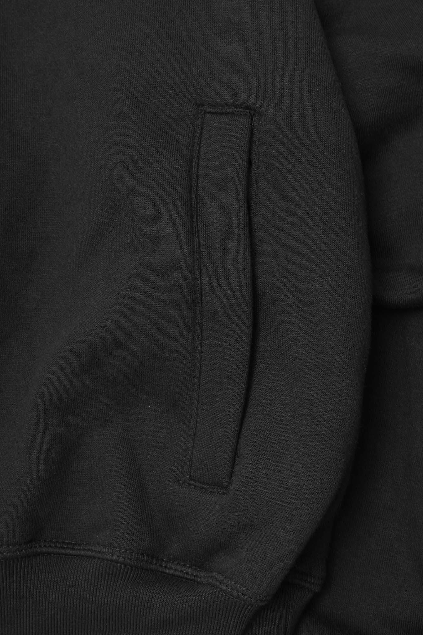 "COPACABANA" HOODIE IN ANTHRACITE/MOSS