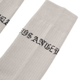 LIGHT SLATE SOCKS
