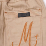 M+ DOUBLE KNEE PHAT SHORTS IN DUNE