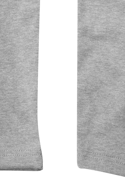 VEINS FRENCH TERRY PANTS IN HEATHER GREY