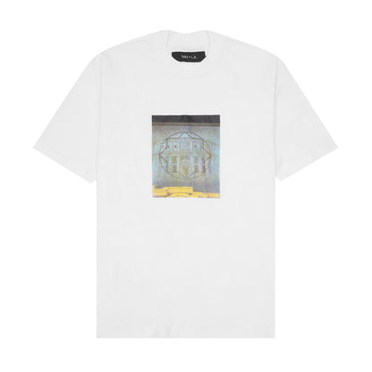 "MUSEUM" TEE IN WHITE