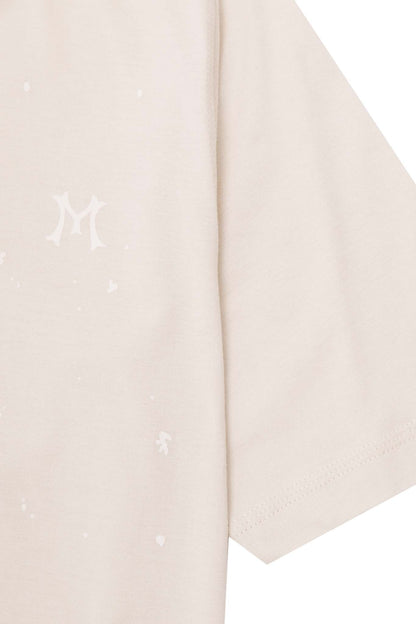 "HITTER" V3 MOCK NECK LITE TEE IN POWDER PINK