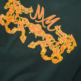 “BURNING STALLION” TEE IN HUNTER GREEN