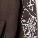 M'$ MOTHERLAND HOODIE IN WOOD
